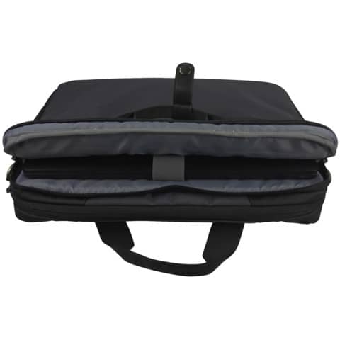 Borsa porta computer Donau Business 15,6'' grigio scuro 322267